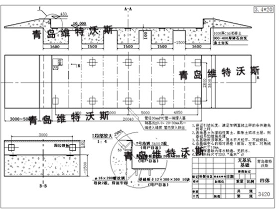 維特沃斯無人值守地磅基礎(chǔ)